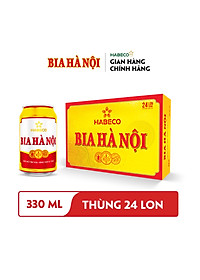 Combo 2 Thùng Bia Hà Nội phiên bản Tết 2026 - Thùng 24 lon 330ml