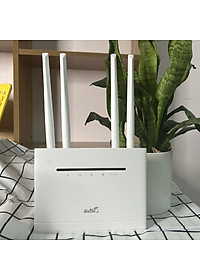 Bộ phát wifi từ sim 4G Pixlink CPE T901 Pro , router wifi 4 râu tốc độ cao  300Mbps, phủ sóng rộng, tích hợp 4 cổng WAN/LAN tiện dụng, phù hợp với tất cả các loại sim ở VN - Hàng Chính Hãng / Hàng Nhập Khẩu