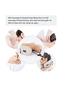 Gối Massage cổ Gáy Đa Năng Hình Chữ U
