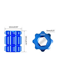Dụng Cụ Tháo Trục Giò Xe Đạp Bằng Hợp Kim Nhôm (Cho Lục Giác Size 6mm) Mai Lee 