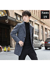 Áo Khoác Dạ Nam Dáng Ngắn Áo Dạ Nam Dáng Vest Sans19 Sans Shop
