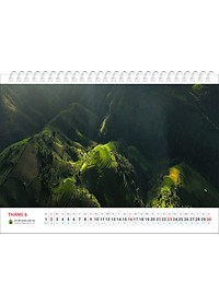 Lịch bàn Phong Cảnh Vùng Cao 2024 Cơm Có Thịt - Quỹ Trò Nghèo Vùng Cao