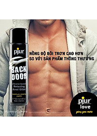 Combo 2 chất bôi trơn silicone cho quan hệ đường hậu pjur BACK DOOR Relaxing Anal Glide 1.5ml