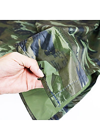 Áo mưa cánh dơi vải dù lính cao cấp 1m4