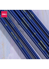 Cọ Vẽ Màu Nước Cọ Đầu Tròn Cọ Đầu Dẹt Cao Cấp Finenolo Deli - Cọ Chuyên Dụng Cho Vẽ Màu Chuyện Nghiệp Hoạ Cụ - EC281 EC282 EC283
