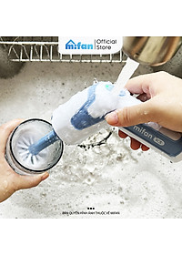 Máy Cọ Rửa Điện Cầm Tay Đa Năng Mifan K3 25W - Kèm 4 Đầu Chổi, Pin Sạc 2000mAh, Chống Nước IPX7, Tốc Độ 500rpm, Bảo Hành 12 Tháng