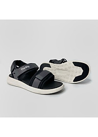 Giày Sandal Nam Nữ Unisex The BiLy Quai Ngang Dây Dù Đế Phylon Siêu Êm Nhẹ Màu Xám-BL10