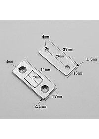 Combo 2 Bộ Nam Châm Hít, Giữ Ngăn Kéo, Cửa Tủ KUNBE, Không Cần Khoan Siêu Tiện Lợi