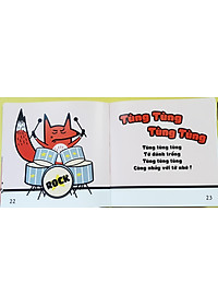 Sách Cho Bé Ehon Cáo Ken Và Đồ Vật - Lộp Bộp Lộp Bộp