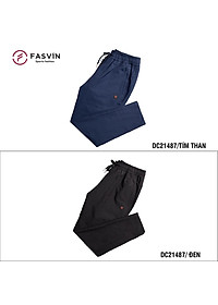 Quần Gió Nam Dài Thể Thao FASVIN DC21487.HN Dáng Baggy Thoải Mái Vải Gió Chun Cao Cấp Hàng Nhà Máy