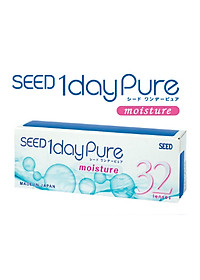 Seed 1Daypure Moisture - Kính Áp Tròng 1 Ngày Không Màu Seed - Link Mua