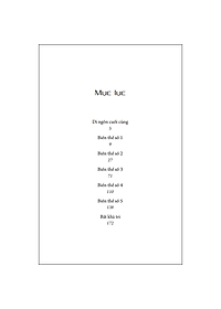 Sách Biến thể của cô đơn