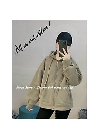 Áo khoác chống nắng cho nữ dây kéo trơn cực chất thời trang-A872