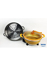 Nổi lẩu điện đa năng MATIKA 6L 1800W MTK-9032 - Hàng chính hãng