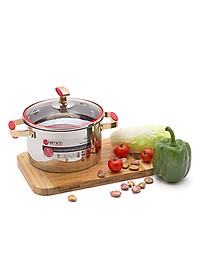 Nồi Inox 304 Red Velvet Elmich 2355267 (22cm)