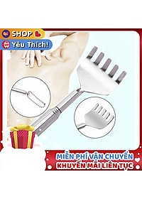 Cây Gãi Lưng Massage Hình Bàn Tay Inox Kéo Dài Rút Gọn (Có Hàng Sẵn) - MASA1030