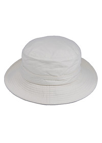 Nón tai bèo xịn vành rộng 6 cm với mặt da in mecca jeans chất liệu vải kaki cao cấp