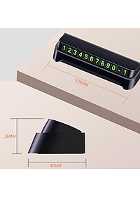 Bảng số điện thoại trang trí trên taplo ô tô, xe hơi (Mã RM-131Z)