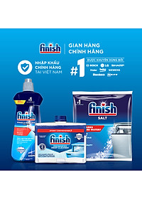Combo phụ gia: Nước làm bóng 500ml + Dung dịch vệ sinh máy 250ml + Muối rửa chén bát 1kg
