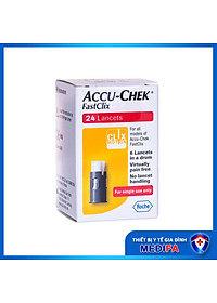 Hộp 24 kim chích máu Accu-Chek FastClix dùng cho máy Accu-Chek Performa và Accu-Chek Guide