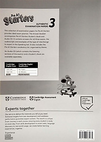 Pre A1 Starters 3 Answer Booklet: Authentic Examination Papers