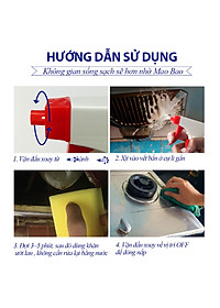 Combo 03 chai Nước Tẩy Đa Năng Mao Bao 600ml