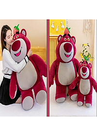 Gấu Dâu Bông Lotso Hoa Mini Nhỏ Có Thơm Mùi Dâu Thú Nhồi Bông Miniso Cute Giá Rẻ Anime Dễ Thương Nằm Ôm Ngủ Văn Phòng