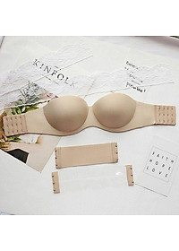 Bộ 2 áo su đúc nâng tạo khe không gọng không dây siêu phẩm cho các nàng mặc đầm cúp ngực nhé ạ