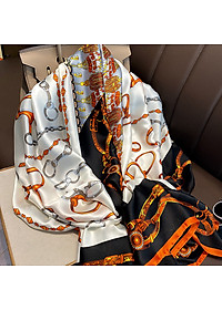 Khăn Lụa Choàng Siêu Bóng Đi Biển Du Lịch Mềm Mai Dài 90x180cm Cao Cấp 