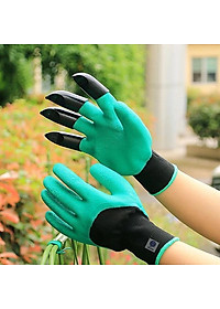Bao tay làm vườn Găng tay chuyên dụng làm vườn có móng vuốt, chống thấm nước , Cao su Latex co giãn đàn hồi tốt siêu bền