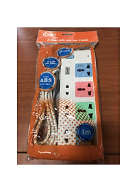 Ổ Cắm Nối Dài Comet CES4433 Dây 3 Mét - Hàng Chính Hãng
