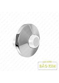 Bộ 02 chiêc chụp chân sen vòi bằng nhựa mạ crome và niken
