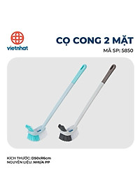 Chổi Cọ Vệ Sinh 2 Đầu Đa Năng Chuẩn Nhật - Hàng Việt Nam
