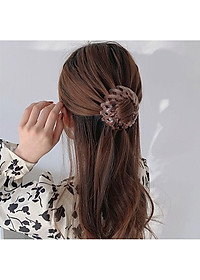 Kẹp tóc tổ chim nhựa đa năng, cặp búi tròn phong cách Hàn Quốc, phụ kiện tóc KT020 - Filibra
