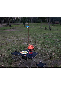 Đồ cắm trại giá treo đèn 3 chân Naturehike campoutvn NH17D015-J du lịch dã ngoại 1m94 xếp gọn chắn chắn có cọc giữ chân khi có gió A113