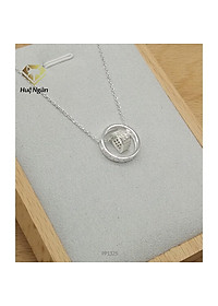 Dây chuyền bạc Ý 925 Huệ Ngân - Đôi tình nhân PP1325