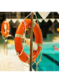 Phao tròn cứu hộ (cứu sinh) nhựa - Cam Sportslink