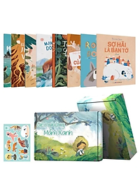 Boxset Sách Gieo những Mầm Xanh - Combo 8 cuốn thiếu nhi Flying Eye Books (Tặng 1 cuốn 365 chuyện kể mỗi ngày)