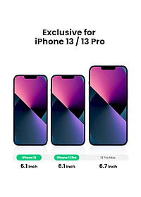 Ugreen UG80967SP194TK 2pcs 6.1 inch Miếng dán cường lực dành cho iphone 13 / 13 Pro - 2 miếng - HÀNG CHÍNH HÃNG