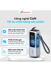 Sạc dự phòng Anker Zolo Power Bank High-Power Multi Device USB-C 165W 25000mAh A1695 - Hàng chính hãng