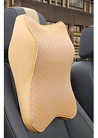 Gối tựa cổ cao su non trên ô tô bảo vệ cổ, lưng, cột sống khi lái xe -Gối tựa cổ cao su non trên ô tô bảo vệ cổ, lưng