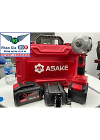 MÁY SIẾT BULONG CAO CẤP ASAKE MỞ ỐC 38mm  PIN 15 CELL 8.0 AH