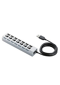 Hub USB 7 cổng có công tắc (Giao Màu ngẫu nhiên)