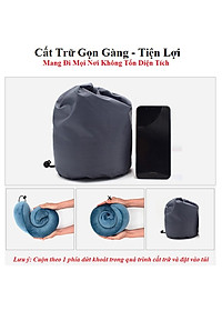 Gối Ngủ Văn Phòng Du Lịch Chữ U Tặng Kèm Bịt Mắt, Bịt Tai Bộ Chống Mỏi Chất Liệu Memory Foam Chính Hãng Amalife Ama02