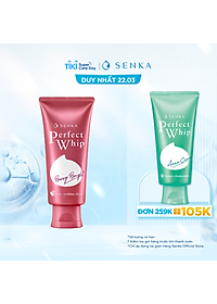 Featured Product Sections 11 Sữa Rửa Mặt Dưỡng Da Sáng Hồng Senka Perfect Whip Berry Bright 100G