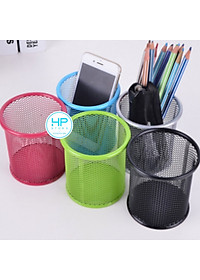 Giỏ đựng bút, hộp đựng bút để bàn, giỏ đựng đồ văn phòng lưới sắt cao cấp