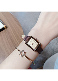 Đồng Hồ Nữ Julius Hàn Quốc Dây Da JA-787E JU1125 (Nâu)