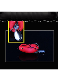 Siêu nhậy - Mồi câu lure nhái hơi có thìa super frog - M01