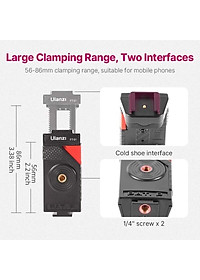 Ulanzi U-SELECT FT-01 - Tripod Bạch Tuộc Xoay 360° Cho Smartphone, Gopro, Máy Ảnh, Tải Trọng 2 Kg - Hàng Chính Hãng