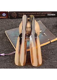 Đón gót giày bằng sừng liền khối (DGH904) Cứng chắc/ bền/ bóng đẹp /màu sắc tự nhiên - Cho giày Nam & Nữ 